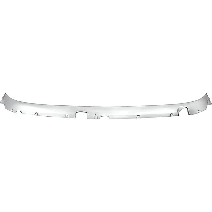 1968-72 Chevelle, El Camino, GTO, LeMans, Windshield Molding, Lower, Polished Stainless Steel