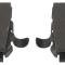 1968-73 Buick, Chevy, Pontiac, Oldsmobile, Door Latch Rod Retaining Clips, Front & Rear Door, Pair, Various Models