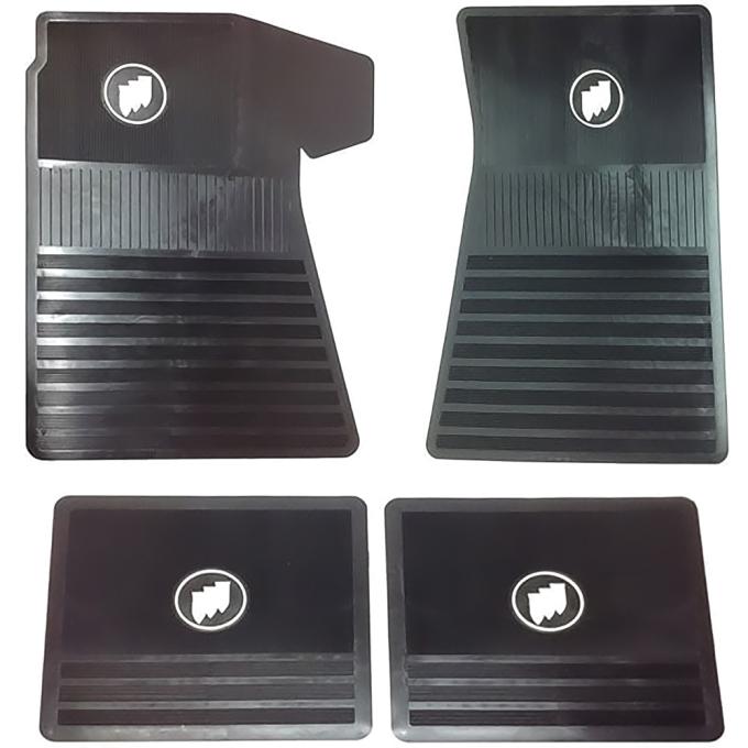 OER 1961-75 Various Buick Vehicles, Floor Mat Set, Black IN2356Z