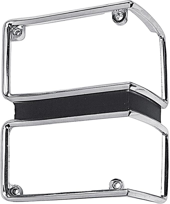 OER 1971 Chevelle, Malibu, LH Park Lamp Bezel, Chrome, All Models Except Station Wagon, Replaces GM# 3998271