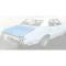 1970-72 Oldsmobile Cutlass Convertible or 4-Door Sedan, Trunk Lid, Rear Deck Lid