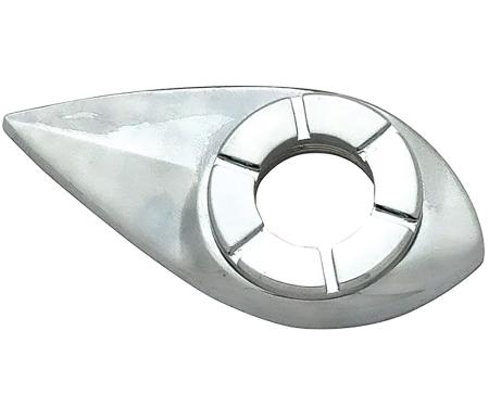 OER 1968-69 Buick Skylark, GS 400, Antenna Bezel & Nut, Tear Drop, Ornament 1383376