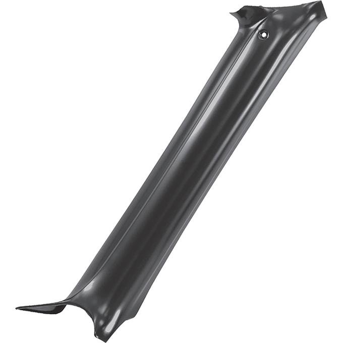 1970-72 Chevelle, Monte Carlo, 1969-72 Cutlass, Cutlass Supreme, 442, Special, GS, Skylark, GTO, Tempest, LeMans, Grand Prix, Interior Pillar Post Molding, 2-Door Hardtop Models, RH, Steel, Paint to Match