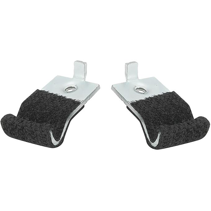 OER 1968-72 Chevelle, GTO, Skylark, Cutlass, 442, LeMans, 1968-70 Tempest, 1969-72 Grand Prix, 1970-72 Monte Carlo, Door Window Anti-Rattle Plates, 2-Door Models, LH and RH, Sold in Pairs 7660878