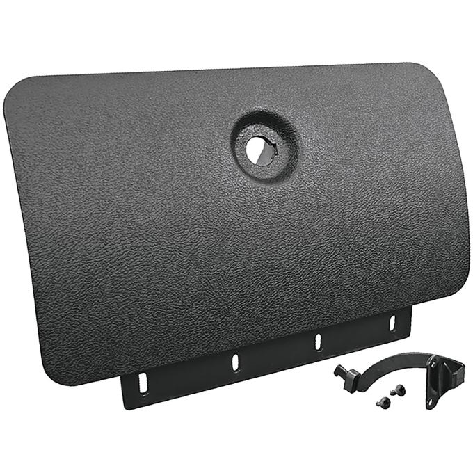 1970-72 Chevelle, Malibu, El Camino, Monte Carlo, 1971-72 Sprint, Glove Box Door Assembly, Black