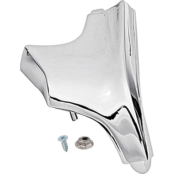 1968-72 Chevrolet El Camino, 1971-72 GMC Sprint, Rear Bed Corner Molding, RH, Chrome
