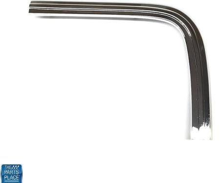 1969 Oldsmobile Cutlass, 442, Fender Eyebrow Molding, LH, Chrome, Each