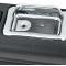 OER 1968-72 Nova, Chevelle, Skylark, GTO, Rear Armrest Assemblies, 2 Door, Coupe, w/o Trim Moldings, Black K99701