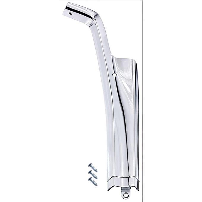 1968-72 Chevrolet El Camino, 1971-72 GMC Sprint, Front Bed Corner Molding, RH, Chrome