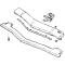 1969 Chevelle, Malibu, El Camino, Header Panel Outer Molding, LH or RH, Located Between the Headlights, Includes Hardware
