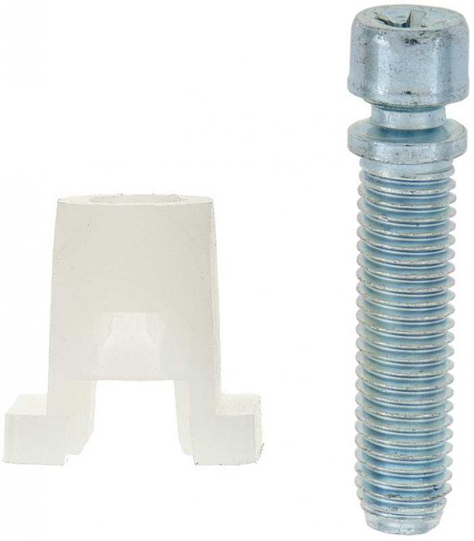 OER 1/4"28 x 1" GM Headlight Adjustment Screw with Nylon Nut A5789