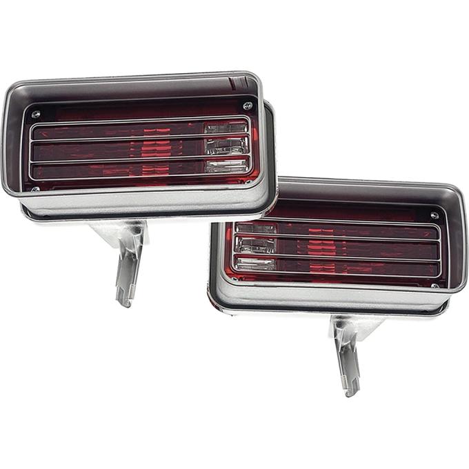 1970 Chevrolet Chevelle, Malibu, Tail Light Assemblies, All Models Except Station Wagon, LH and RH