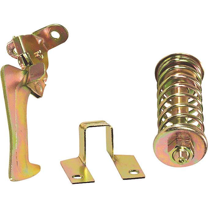 1965-67 GTO, Tempest, LeMans, Hood Latch Catch and Spring Assembly, Upper