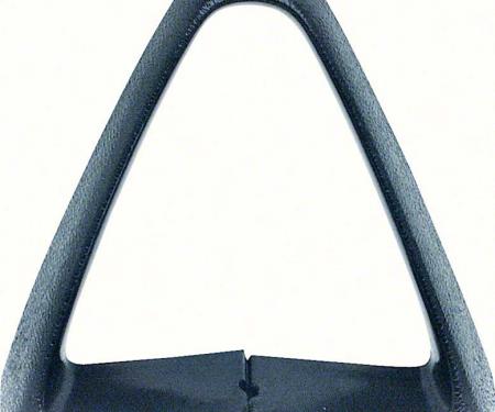 OER 1973-81 Bucket Seat Belt Guide , Triangle , Blue 9691906