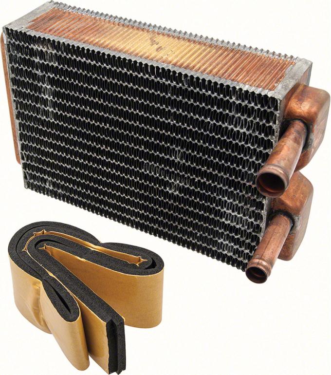 OER 1963-67 Chevrolet Impala/Full-Size W/O AC - Copper/Brass Heater Core (9-1/2" X 6-3/8" X 2-1/2") 3004814