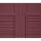 1973-87 GM, Rubber Floor Mat Set, with GM Logo, Factory Style, Set of 4, Dark Red