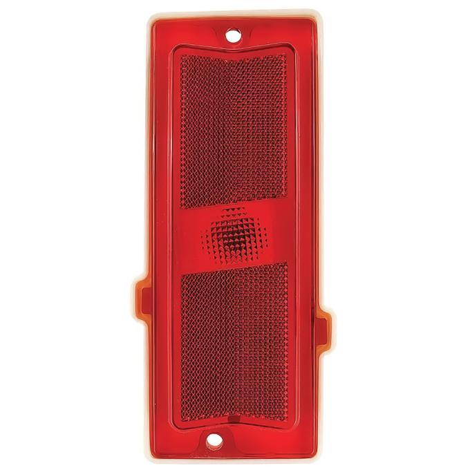 OER 1970 Bel Air, Biscayne, Impala, Caprice, 1970-72 Chevelle, Rear Side Marker Lamp Lens Assembly, LH, Driver Side 917101