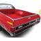 1968-72 Chevrolet El Camino, 1971-72 GMC Sprint, Rear Bed Corner to Tail Light Moldings, LH and RH, Chrome