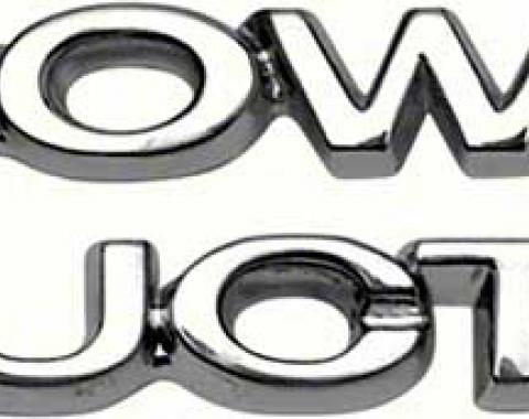 OER Cowl Induction Hood Emblem Set K194