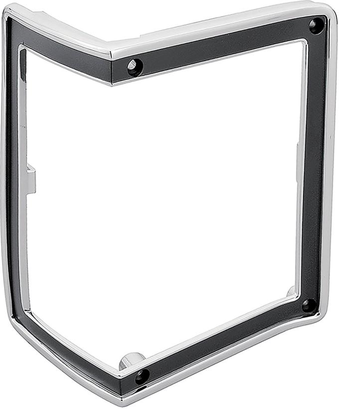 OER 1972 Chevelle, Malibu, LH Park Lamp Bezel, Chrome, All Models Except Station Wagon, Replaces GM# 6261959