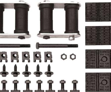 OER 1967-79 GM Rear Leaf Spring Installation Kit - Mono Leaf - Various Models R360