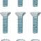1967-76 GM Car, 1967-91 GM Truck, Steering Wheel Retainer Screw Set, 9 Piece Set