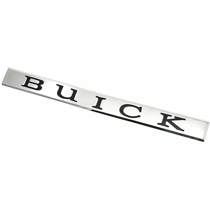 OER 1972 Buick Skylark, GS, Rear Bumper Emblem, Buick Nameplate 1239747