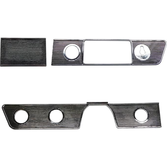 OER 1964-65 Pontiac Tempest, LeMans, GTO, Lower Dash Trim, 3 Piece IN3002G
