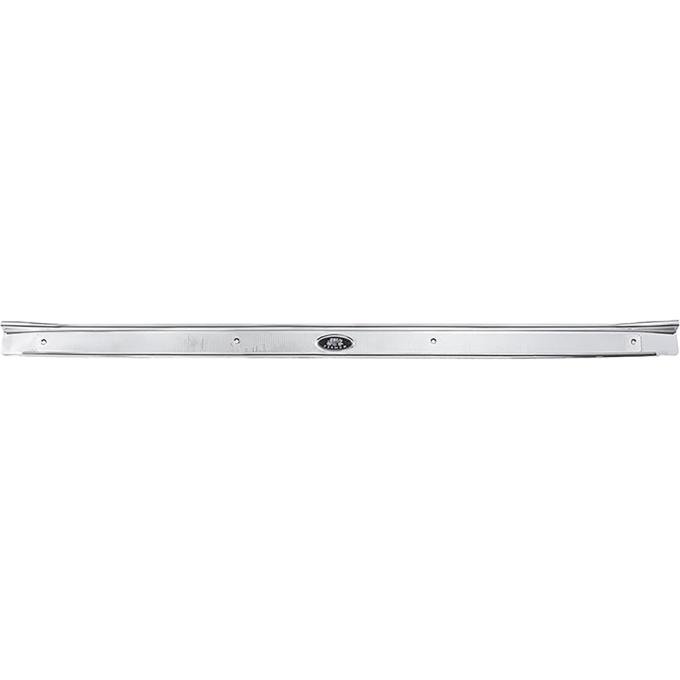 1964-67 Chevelle, El Camino, GTO, Tempest, LeMans, Skylark, Gran Sport, Cutlass, 442, F85, Door Sill Plate with Fisher Emblem, LH or RH
