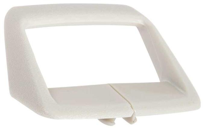 OER 1974-80 GM, Shoulder Harness Seat Belt Retainer, White, Various Models 1708119