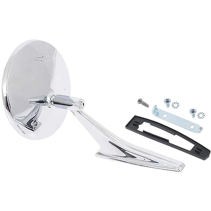 1987-93 Mustang Outer Door Mirror Assembly Convertible Power Mirror RH