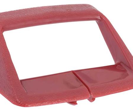 1974-80 GM, Shoulder Harness Seat Belt Retainer, Firethorn Red, Various Models