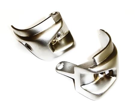 OER 1968-72 Skylark, Chevelle, Cutlass, GTO, LeMans and 1968-70 Tempest convertible models, Convertible Top Latch Receptacle, Pair CV1730Z