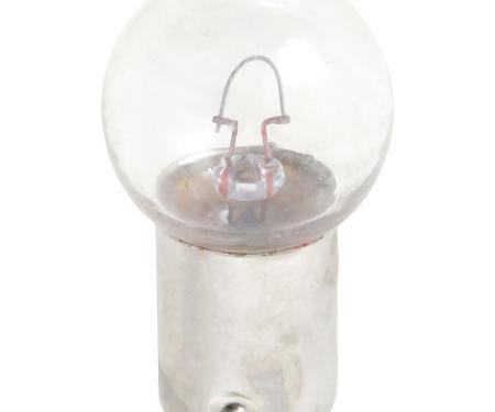 OER Miniature Bayonet Base Bulb #, G-4 1/2, 2 CP, 12-volt 1895