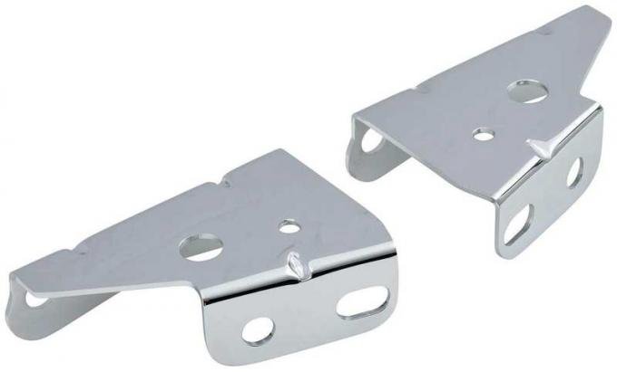 OER 1964-72 GM A-Body / 1967-69 F-Body / 1968-74 Nova Power Brake Booster Brackets - Chrome 153649B