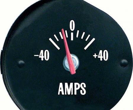 OER 1971-72 Chevelle SS / Monte Carlo - Amp Gauge with White Markings 6473695W