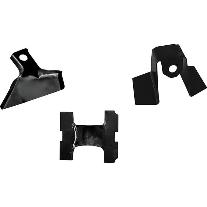 OER 1973-77 Chevrolet Chevelle, Malibu, Oldsmobile Cutlass, Buick Regal, Trunk Floor Bracket Set, 3 Pc. GN110690