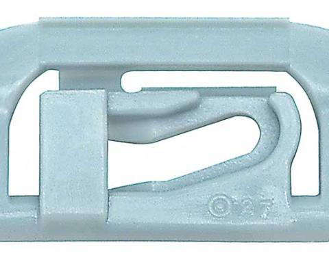 Redline Restomotive® 1975-1990 GM Car Light Green Nylon Molding Clip, 15.25mm x 30.5mm