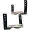 1964-72 Skylark, Special, GS, Chevelle, El Camino, Malibu, Cutlass, F-85, 442, Grand Prix, GTO, LeMans, Tempest, Muffler Hanger Set, Stainless Steel, Rear Exhaust Muffler, Pair