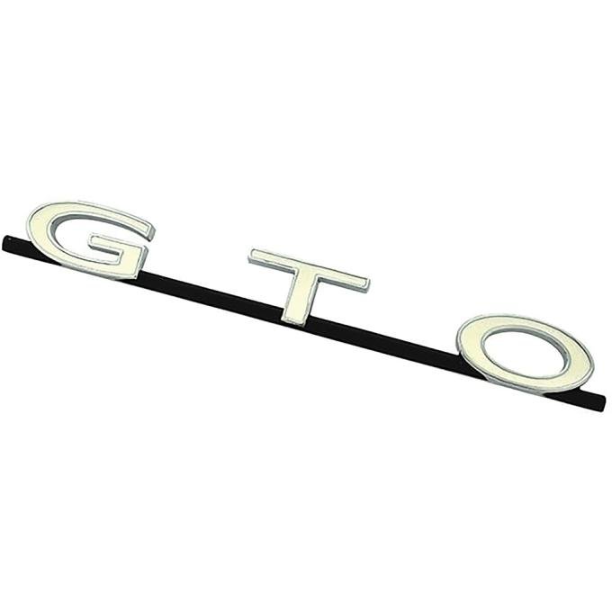 OER 1967 Pontiac GTO, Die-Cast Emblem, Grille GTO EM2122G