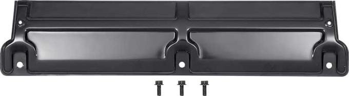 OER 1968-79 Chevelle, El Camino, Nova, Omega, Phoenix, Ventura, Radiator Support Top, For Without AC, Black T9428