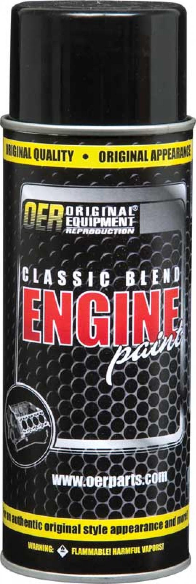 OER 1973-74 Pontiac Slate Blue Classic Blend Engine Paint - 16 Oz Can K89230