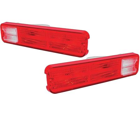 1979-87 Chevrolet El Camino, GMC Caballero, 1979-83 Chevelle Malibu Station Wagon, Tail Lamp Lenses, LH and RH