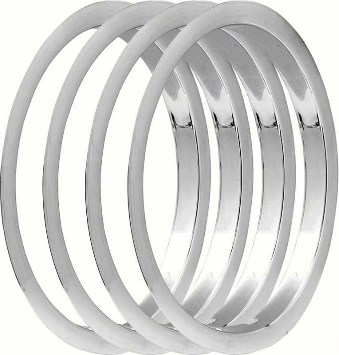 OER 1970-81 Wheel Trim Ring Set - 15" x 7" - 5-Spoke Mag Wheel (Z/28) - 4 Piece Set *R1235