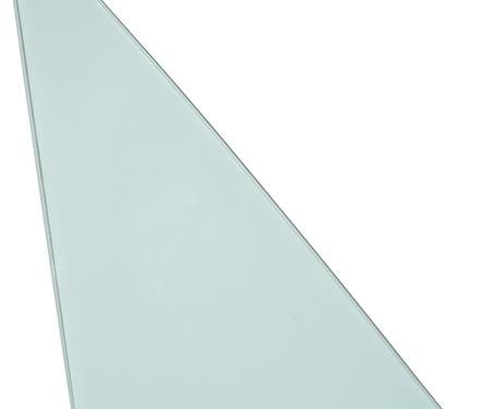 1968-69 Chevrolet Chevelle 300, 1968-72 Buick Special, Skylark, Olds F85, Cutlass, 442, Pontiac GTO, Tempest, LeMans, 2 Door Sedan, Vent Window Glass, RH, Light Green Tint