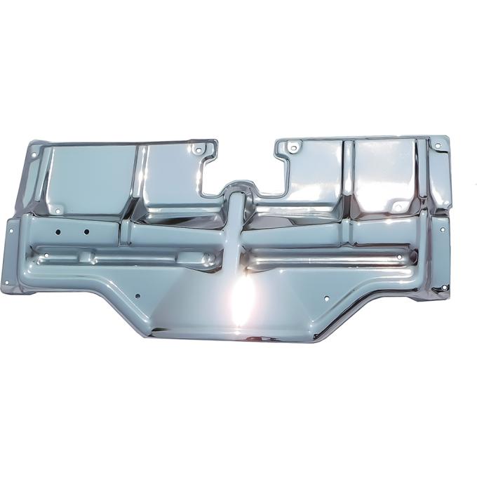 OER 1968-72 Tempest, Lemans, GTO, Radiator Top Plate, Bridge Plate, 1968 Style, Chrome CS0253G