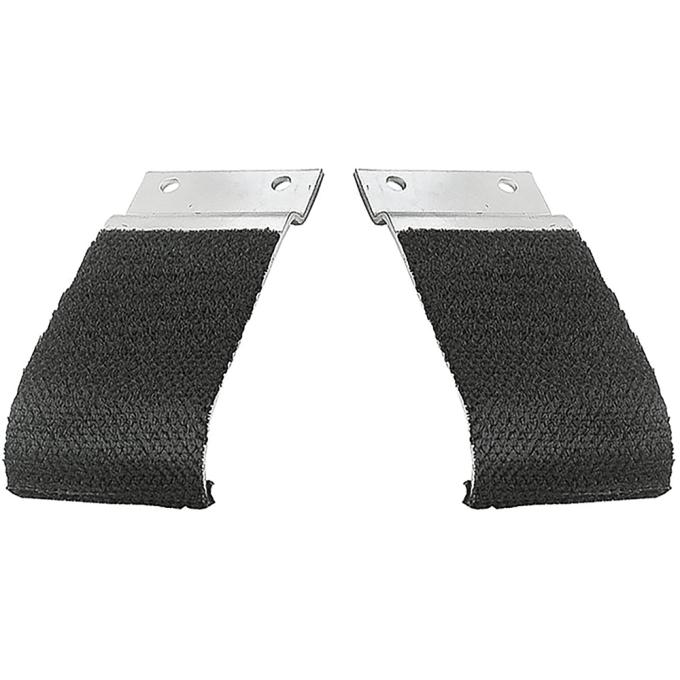 1968-72 Chevelle, GTO, Skylark, Cutlass, 442, LeMans, 1968-70 Tempest, 1969-72 Grand Prix, 1970-72 Monte Carlo, Door Window Guide Plates, LH & RH, Pair