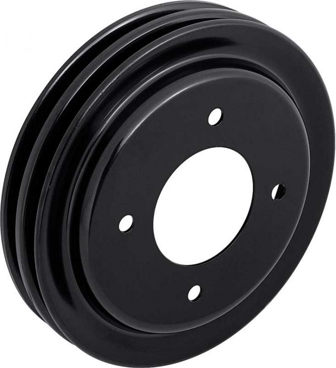 OER 1968-70 Firebird, Crankshaft Pulley, 350-400 V8, with Power Steering, w/o AC, 2-Groove A8700121