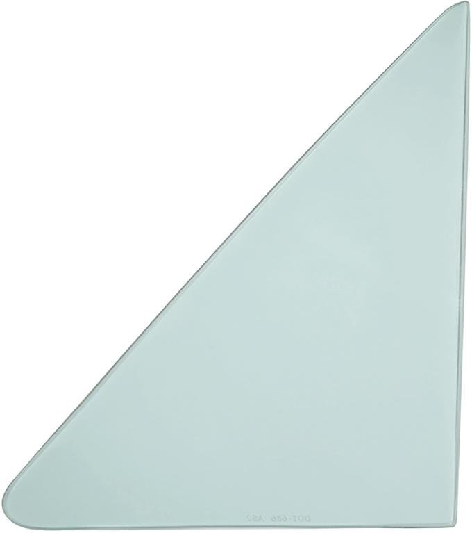 1964-65 Chevrolet Chevelle, Buick Special, Skylark, Olds F85, Cutlass, Pontiac Tempest, 2 Door Hardtop, 1964-67 4 Door Sedan/Wagon/El Camino, Vent Window Glass, LH, Light Green Tint