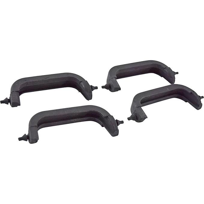 1969-72 Cutlass, 442, F85, Radiator Mounting Rubber Cushion Set, Fits 4-Row Heavy Duty Radiator, 4-Piece
